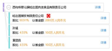 西烏珠穆沁旗哈達圖肉類食品有限責任公司